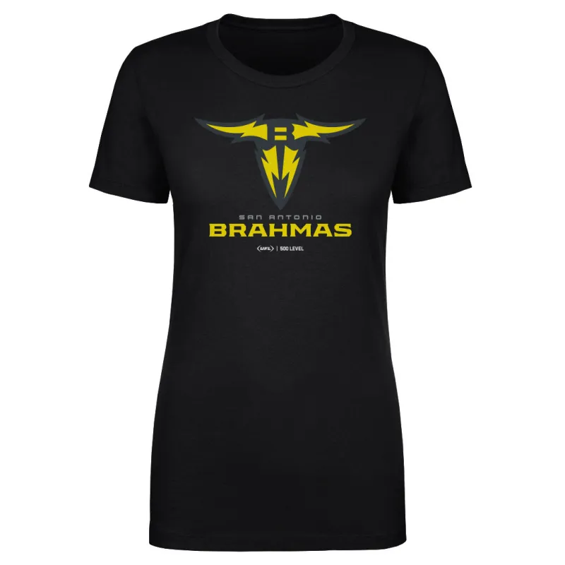 San Antonio Brahmas Primary Logo WHT sold by 500 Level