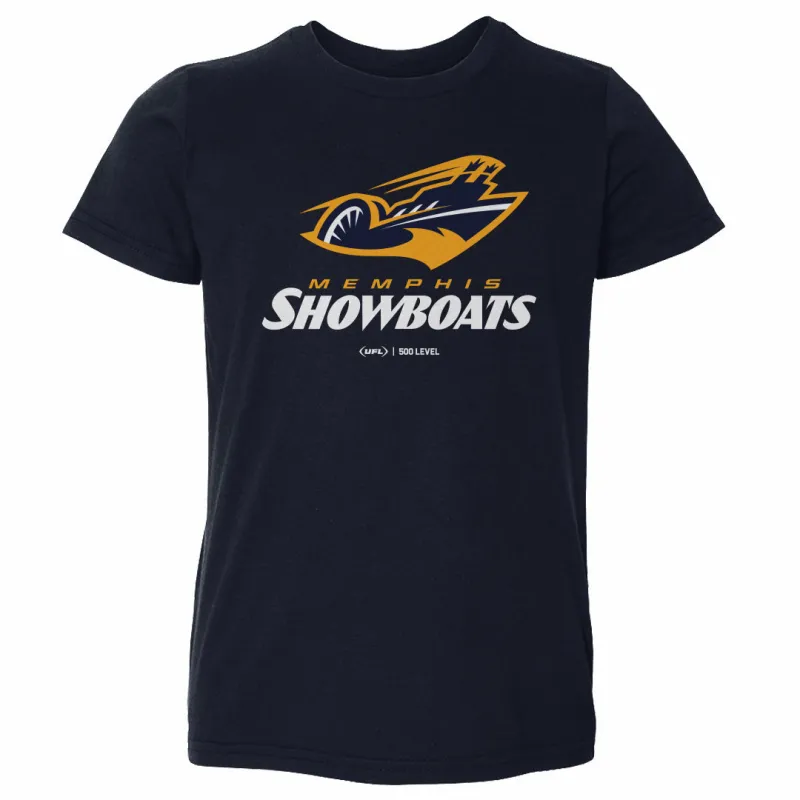 Memphis Showboats Primary Logo WHT sold by 500 Level