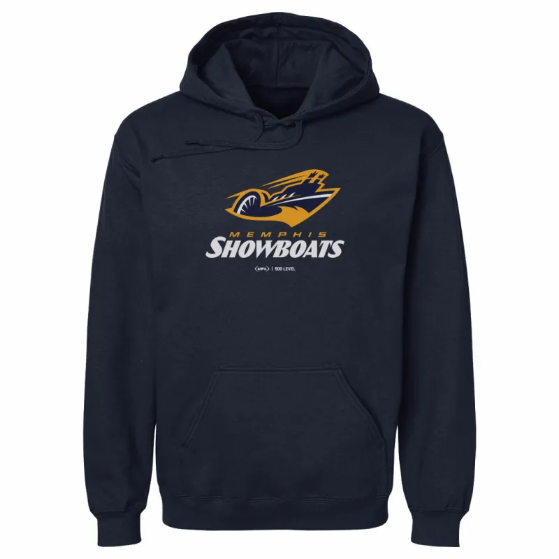Memphis Showboats Primary Logo WHT sold by 500 Level