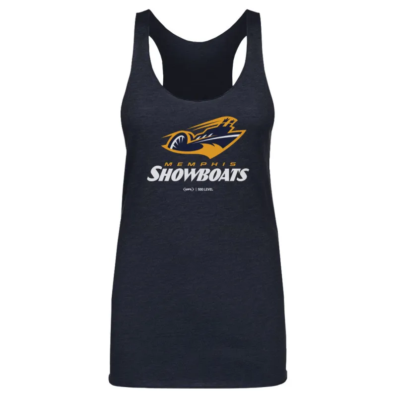 Memphis Showboats Primary Logo WHT sold by 500 Level