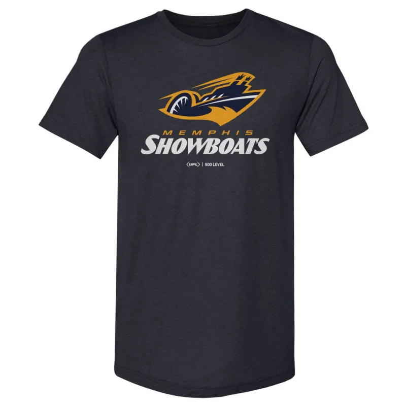Memphis Showboats Primary Logo WHT sold by 500 Level