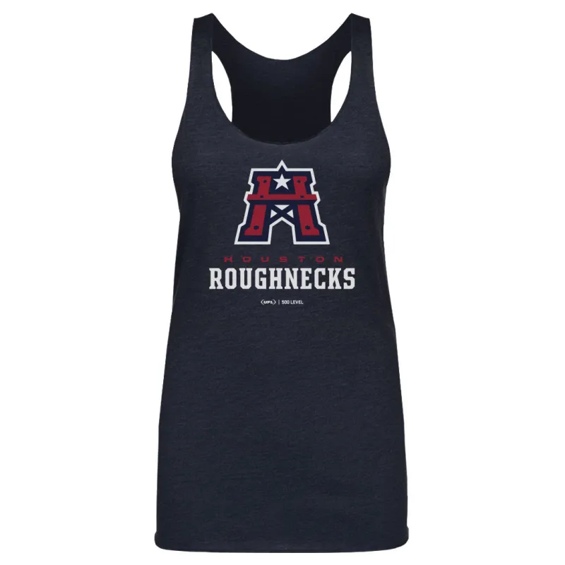 Houston Roughnecks Primary Logo WHT sold by 500 Level