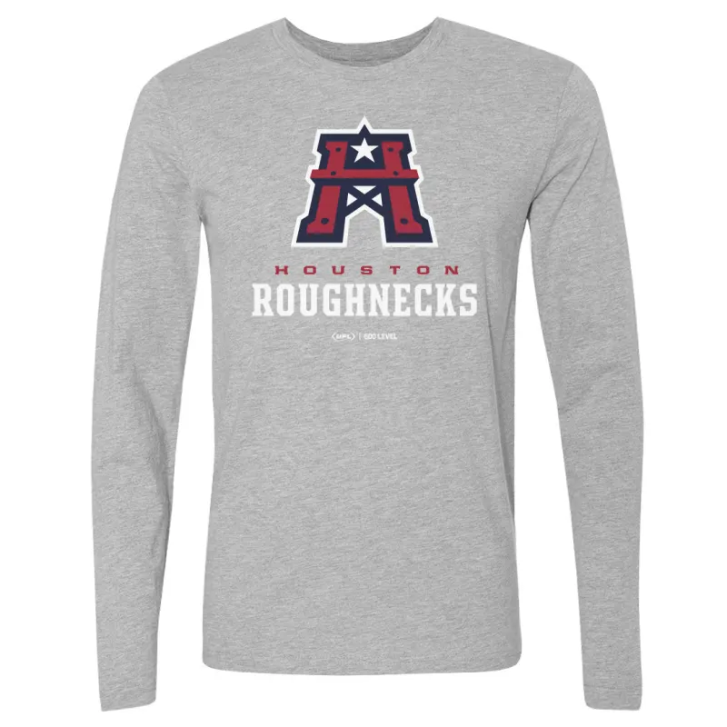 Houston Roughnecks Primary Logo WHT sold by 500 Level