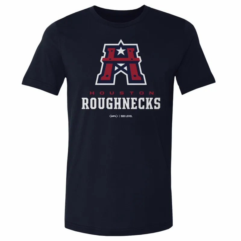 Houston Roughnecks Primary Logo WHT sold by 500 Level