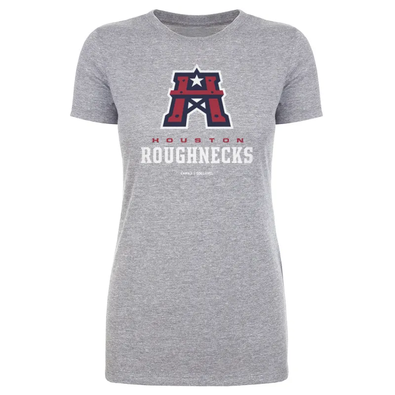 Houston Roughnecks Primary Logo WHT sold by 500 Level