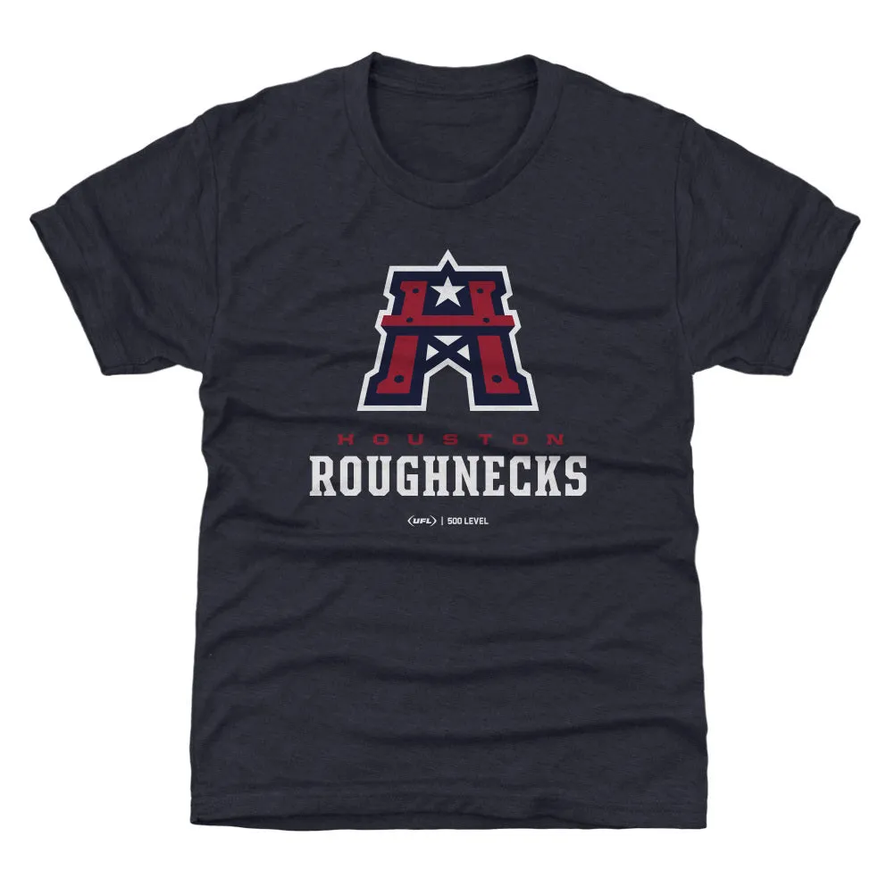 Houston Roughnecks Primary Logo WHT sold by 500 Level