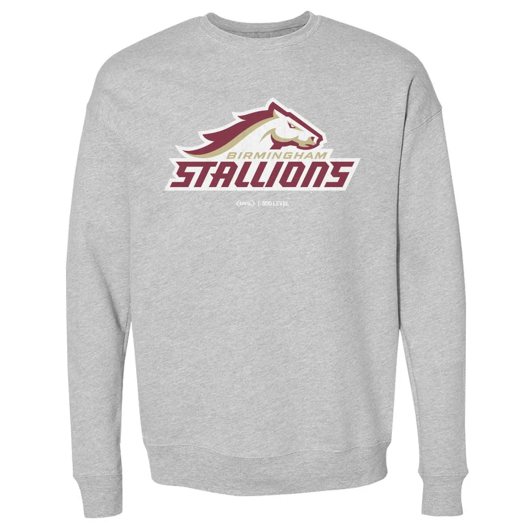 Birmingham Stallions Primary Logo WHT sold by 500 Level