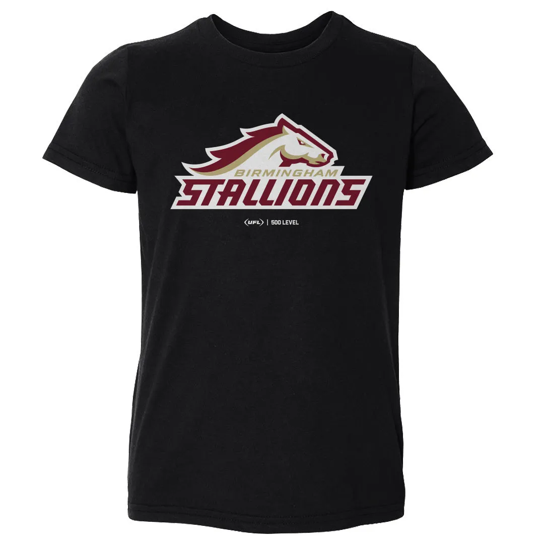 Birmingham Stallions Primary Logo WHT sold by 500 Level