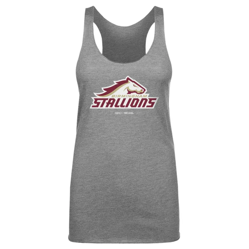 Birmingham Stallions Primary Logo WHT sold by 500 Level