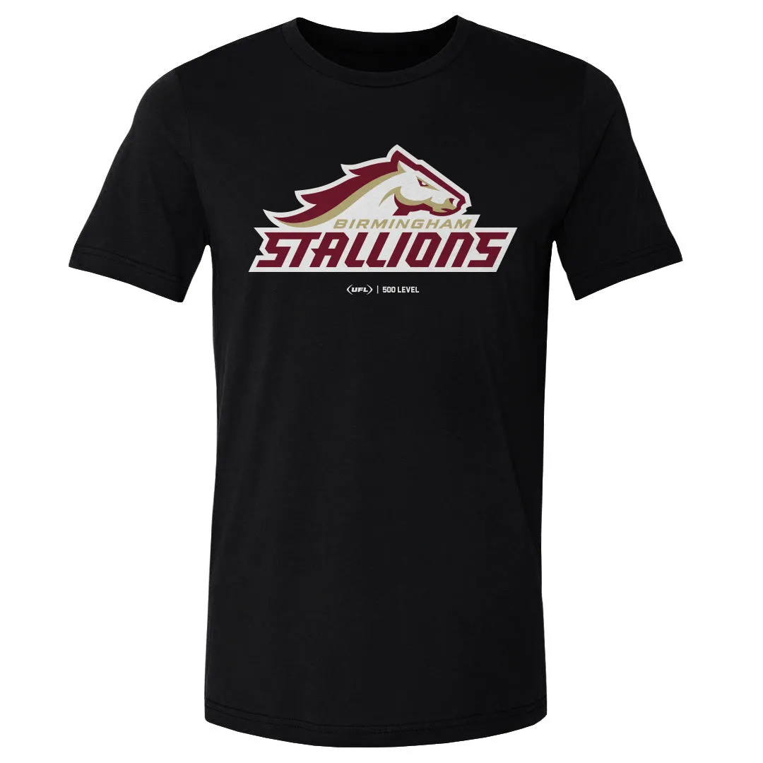 Birmingham Stallions Primary Logo WHT sold by 500 Level