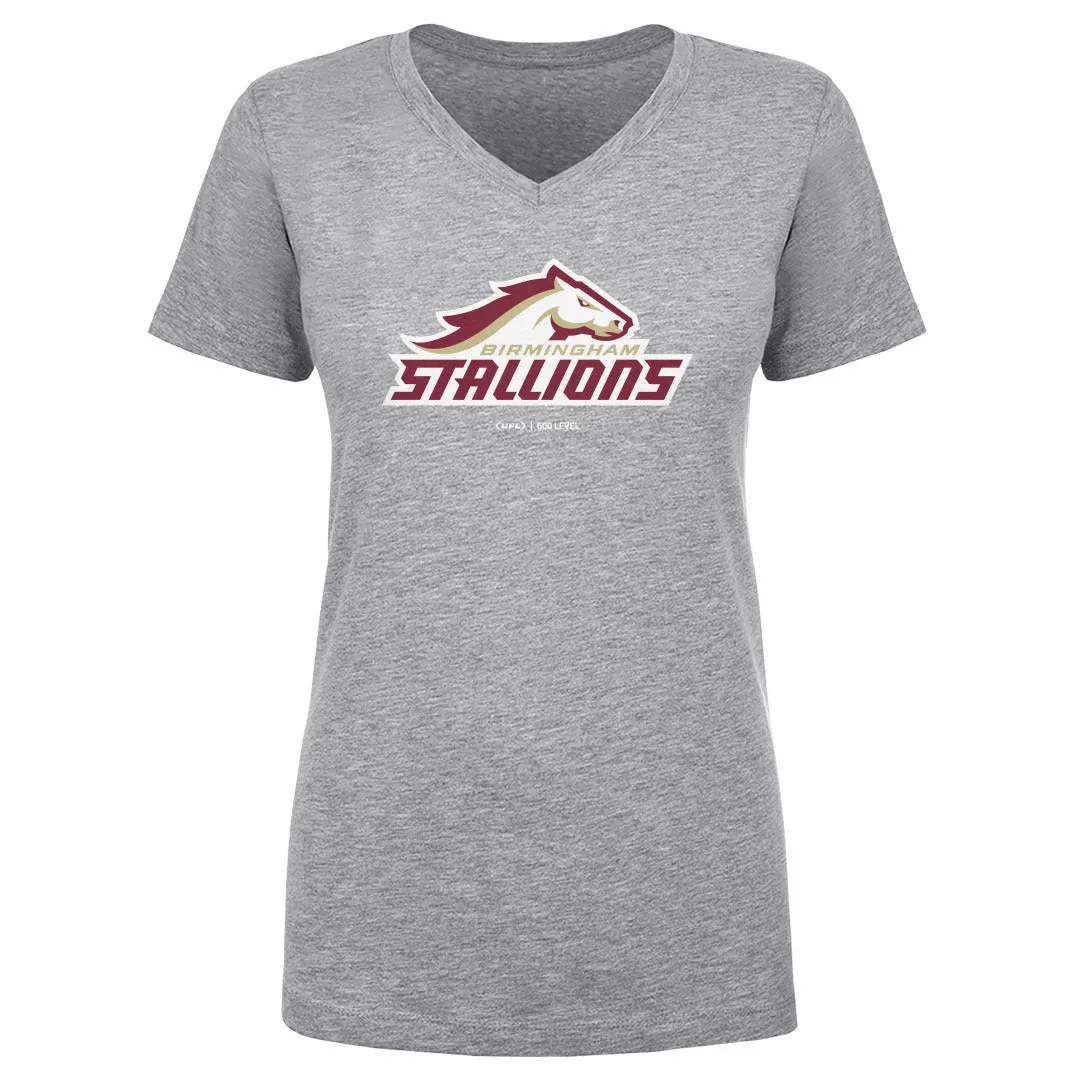 Birmingham Stallions Primary Logo WHT sold by 500 Level product image thumbnail 2