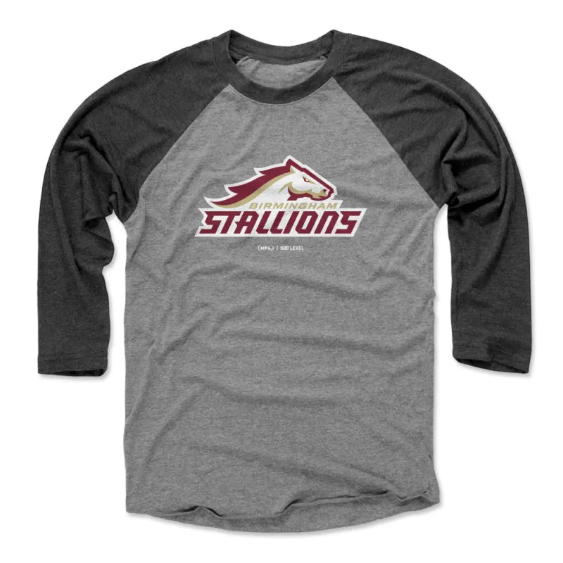 Birmingham Stallions Primary Logo WHT sold by 500 Level