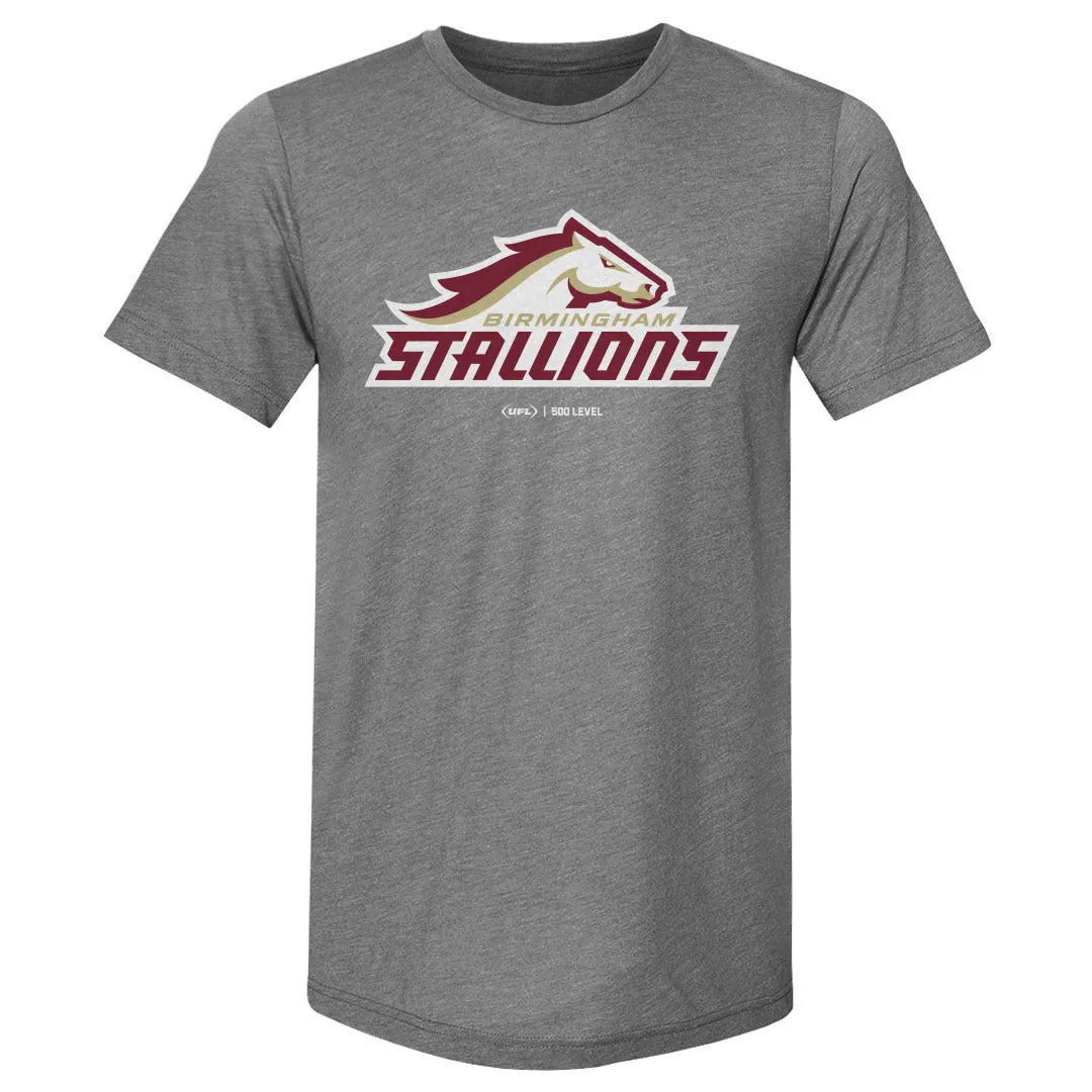 Birmingham Stallions Primary Logo WHT sold by 500 Level
