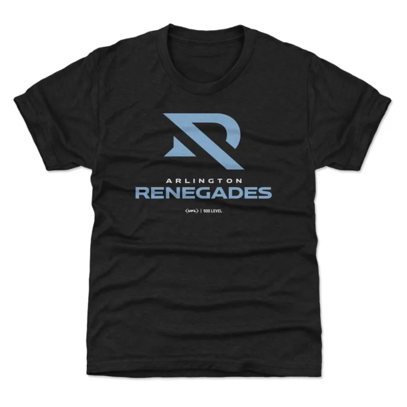 Arlington Renegades Primary Logo WHT sold by 500 Level