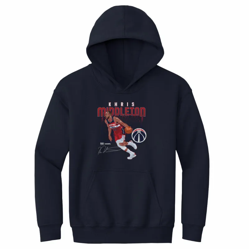 Khris Middleton Washington Wizards Shattered WHT sold by 500 Level