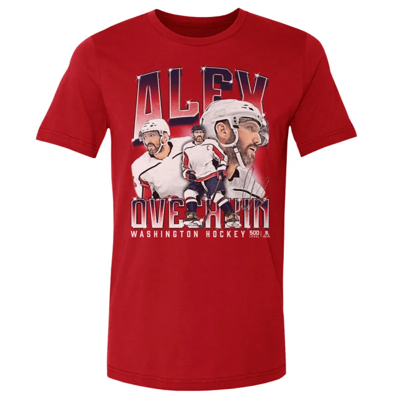 Alex Ovechkin Washington Vintage Collage WHT sold by 500 Level