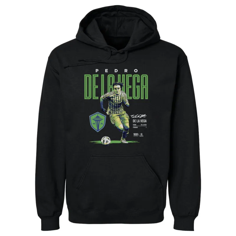 Pedro De La Vega Seattle Sounders FC Bitmap WHT sold by 500 Level