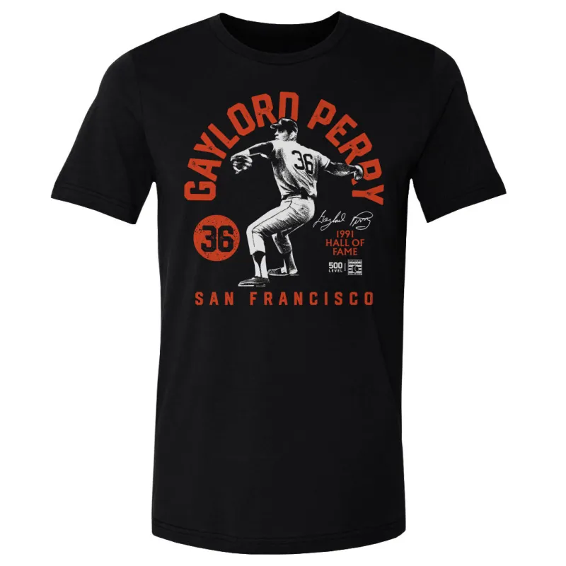 Gaylord Perry San Francisco Retro Arc WHT sold by 500 Level