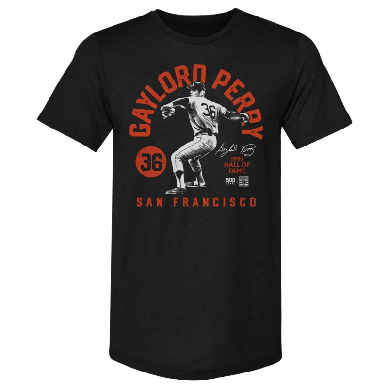 Gaylord Perry San Francisco Retro Arc WHT sold by 500 Level
