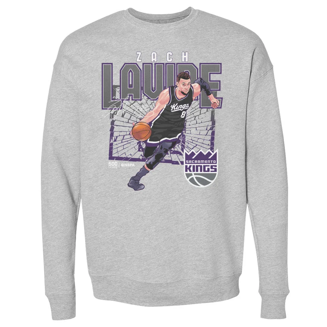 Zach Lavine Sacramento Kings Shattered WHT sold by 500 Level