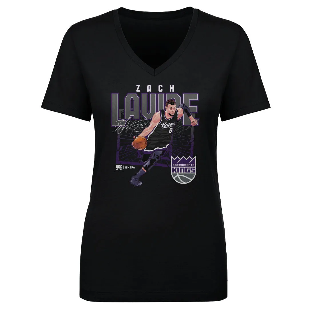 Zach Lavine Sacramento Kings Shattered WHT sold by 500 Level