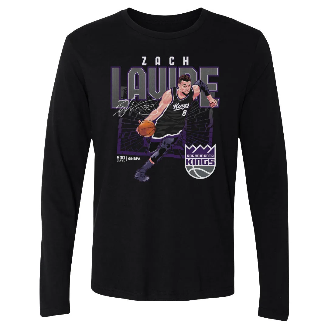 Zach Lavine Sacramento Kings Shattered WHT sold by 500 Level