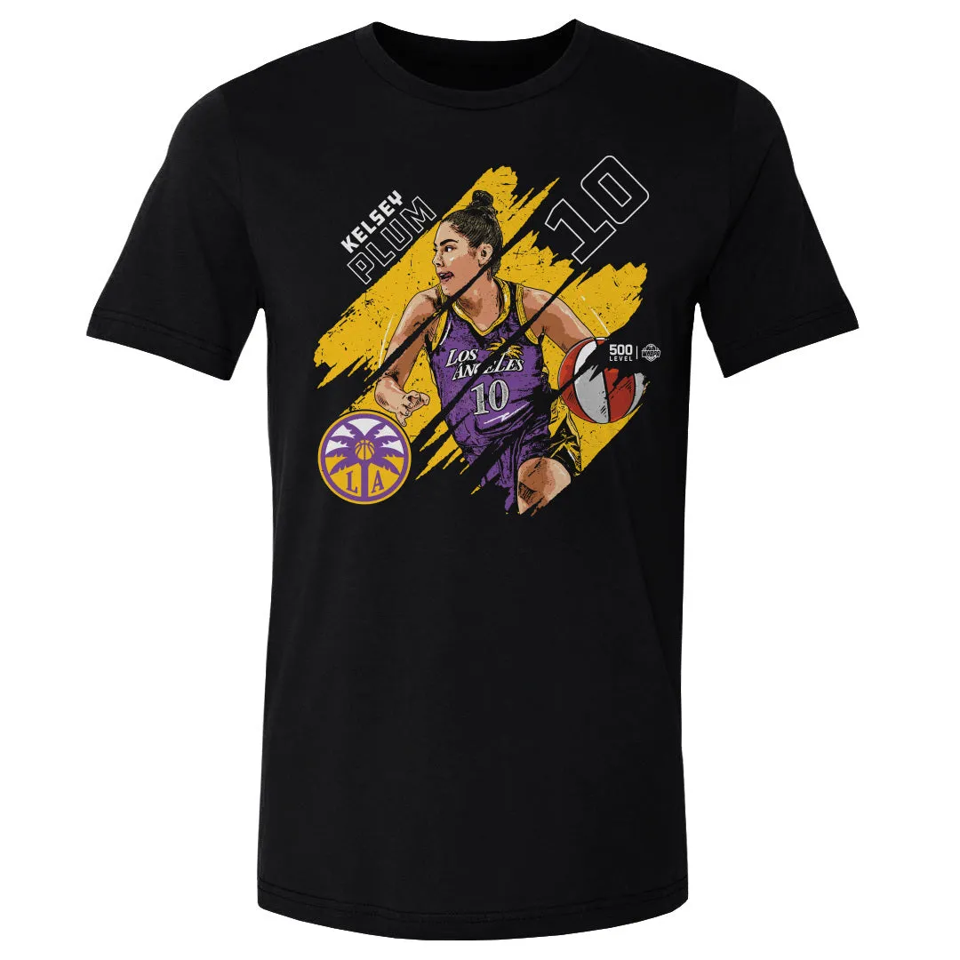 Kelsey Plum Los Angeles Sparks Stripes WHT sold by 500 Level product image thumbnail 2