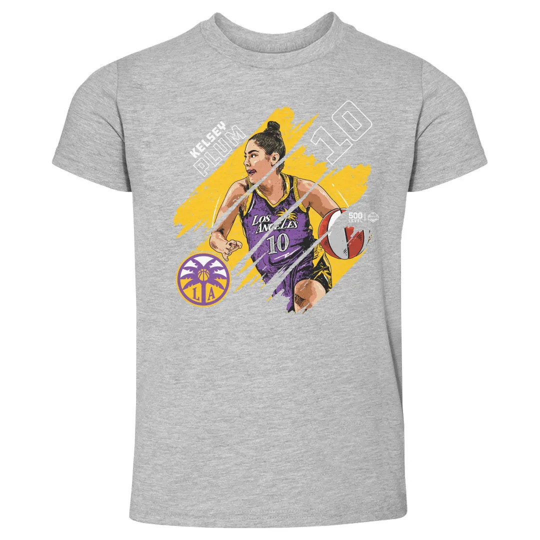 Kelsey Plum Los Angeles Sparks Stripes WHT sold by 500 Level product image thumbnail 2