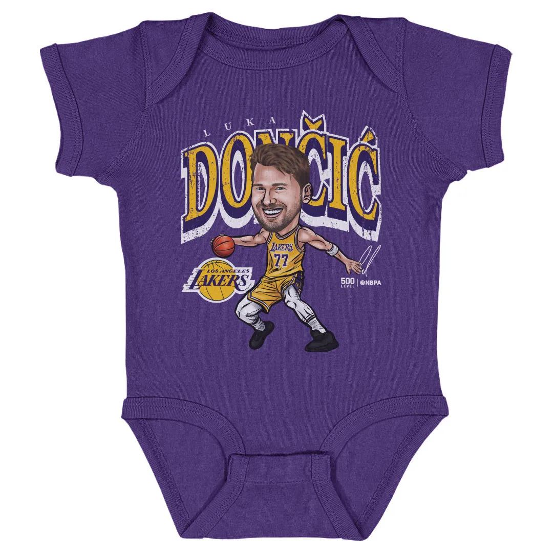 Luka Doncic Los Angeles Lakers Cartoon WHT sold by 500 Level product image thumbnail 2