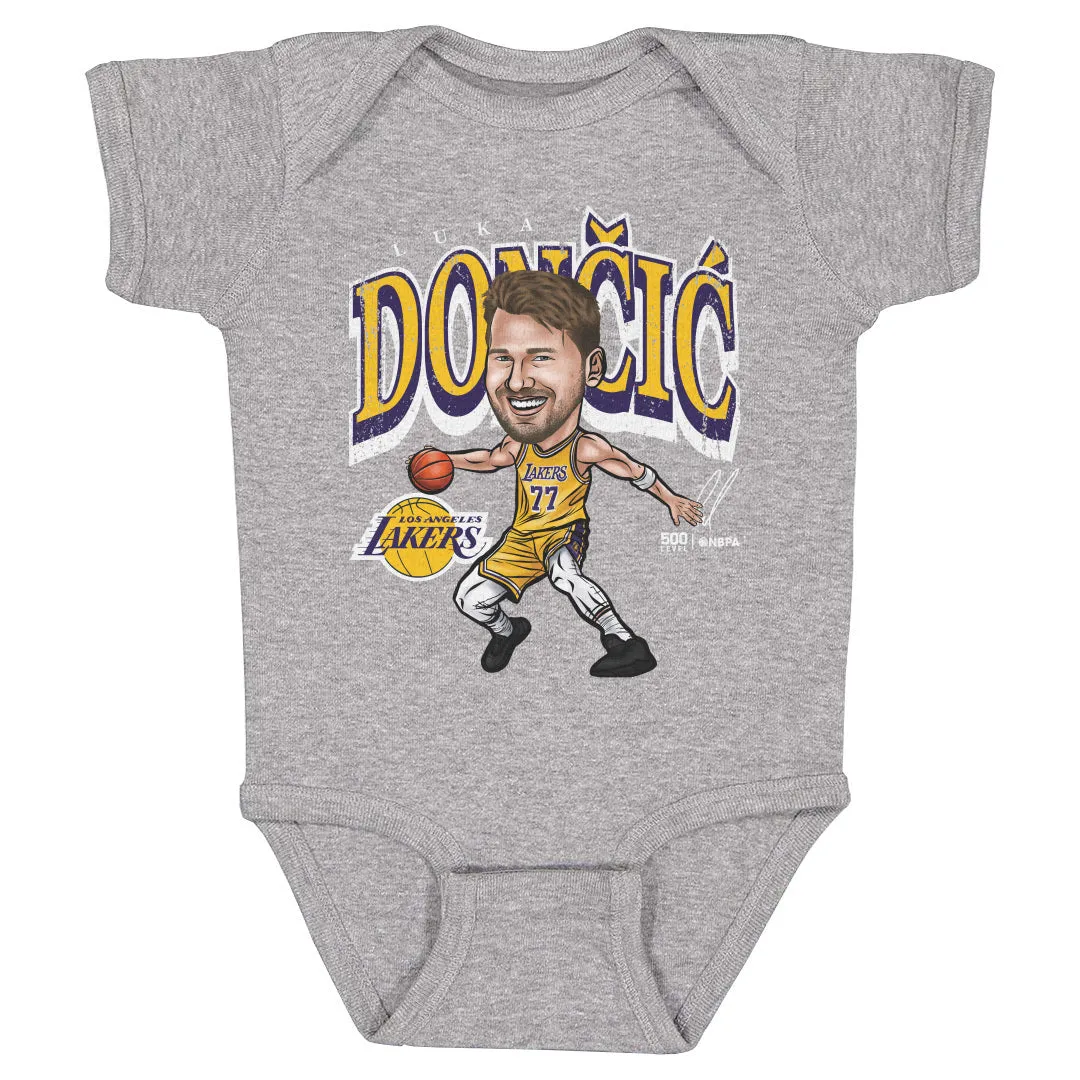 Luka Doncic Los Angeles Lakers Cartoon WHT sold by 500 Level product image thumbnail 3