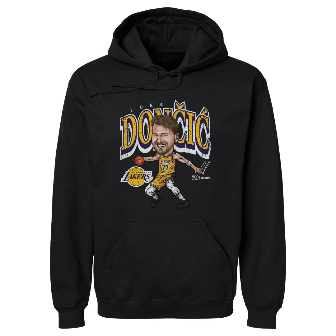 Luka Doncic Los Angeles Lakers Cartoon WHT sold by 500 Level product image thumbnail 2