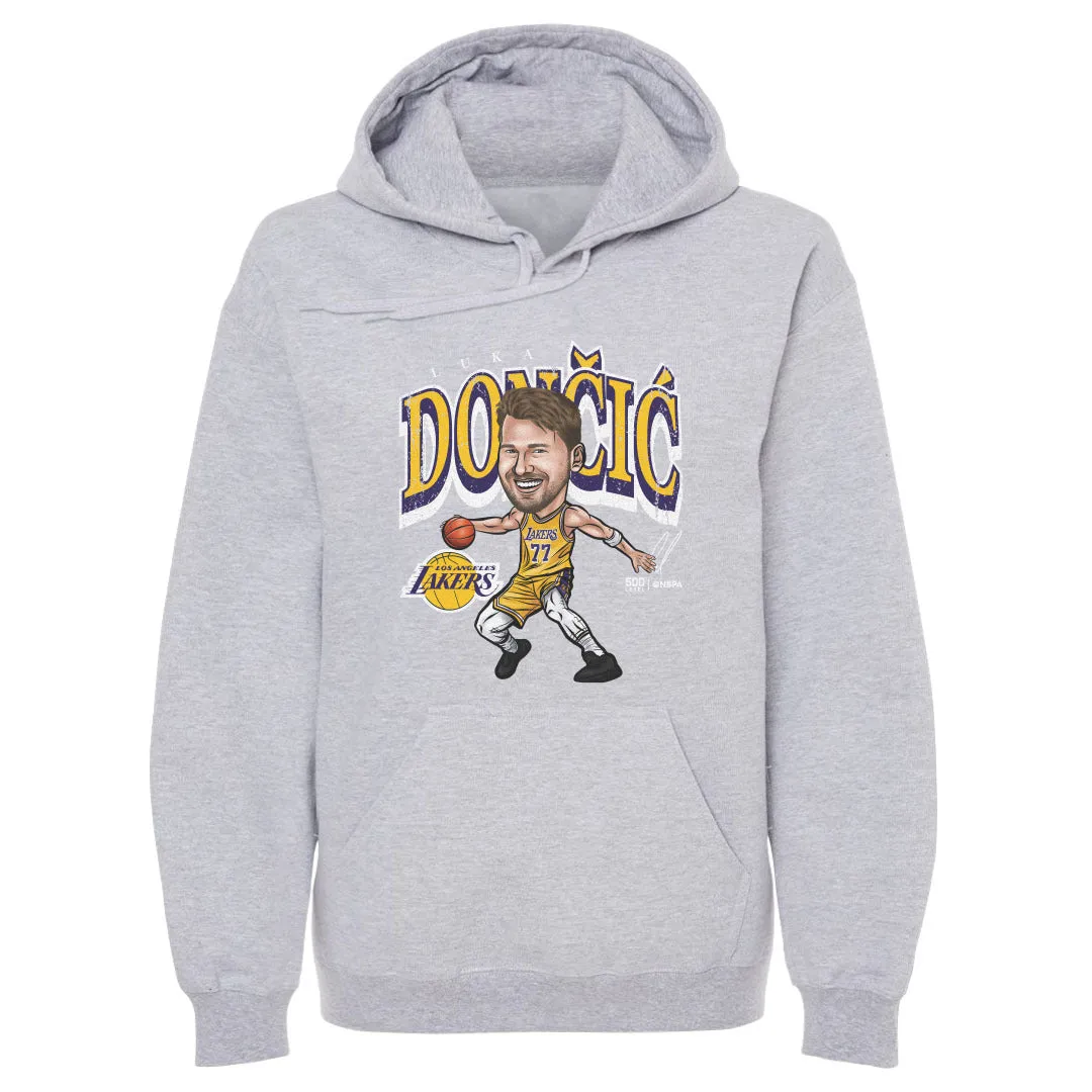 Luka Doncic Los Angeles Lakers Cartoon WHT sold by 500 Level