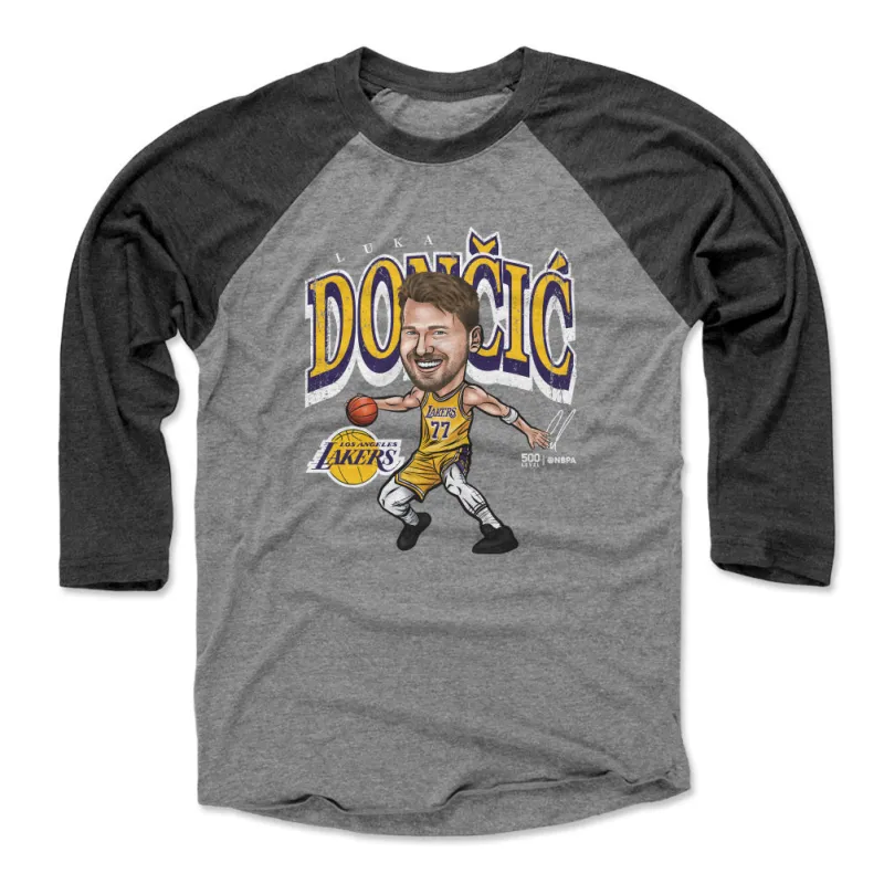 Luka Doncic Los Angeles Lakers Cartoon WHT sold by 500 Level