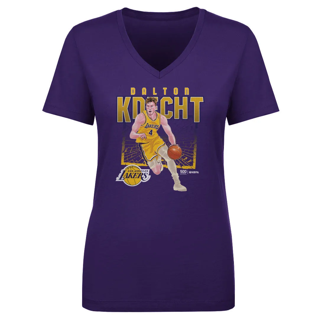 Dalton Knecht Los Angeles Lakers Shattered WHT sold by 500 Level