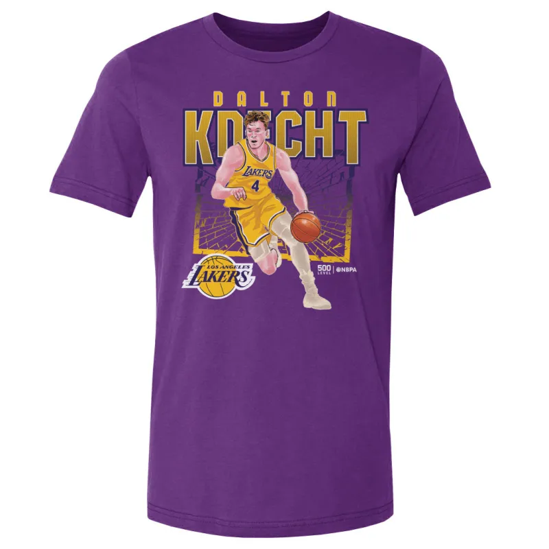 Dalton Knecht Los Angeles Lakers Shattered WHT sold by 500 Level