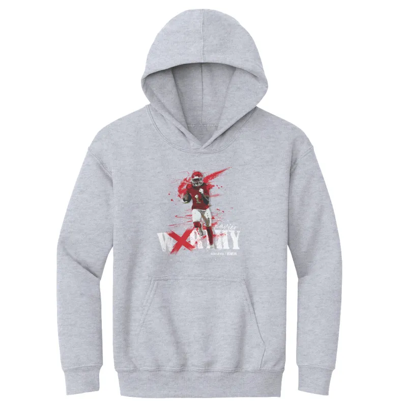 Xavier Worthy Kansas City Splatter WHT sold by 500 Level
