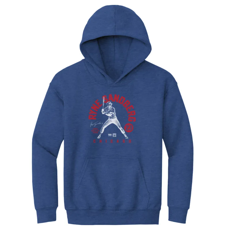 Ryne Sandberg Chicago Retro Arc WHT sold by 500 Level