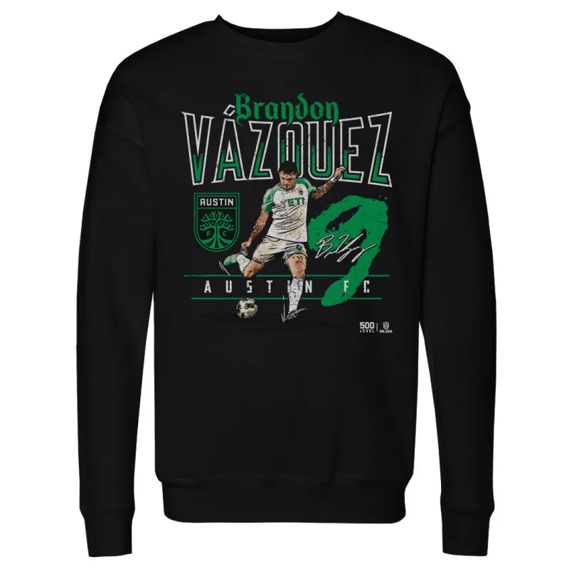 Brandon Vazquez Austin FC Feature WHT sold by 500 Level