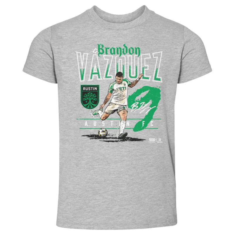 Brandon Vazquez Austin FC Feature WHT sold by 500 Level