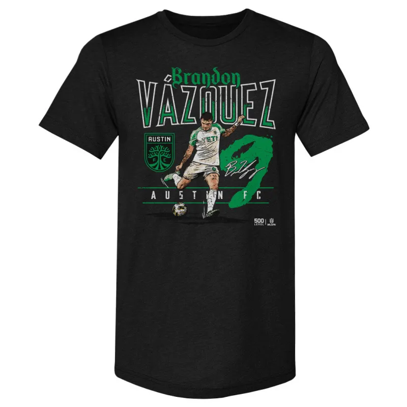 Brandon Vazquez Austin FC Feature WHT sold by 500 Level