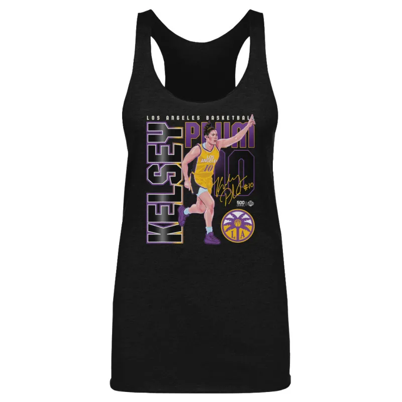 Kelsey Plum Los Angeles Sparks Elite WHT sold by 500 Level