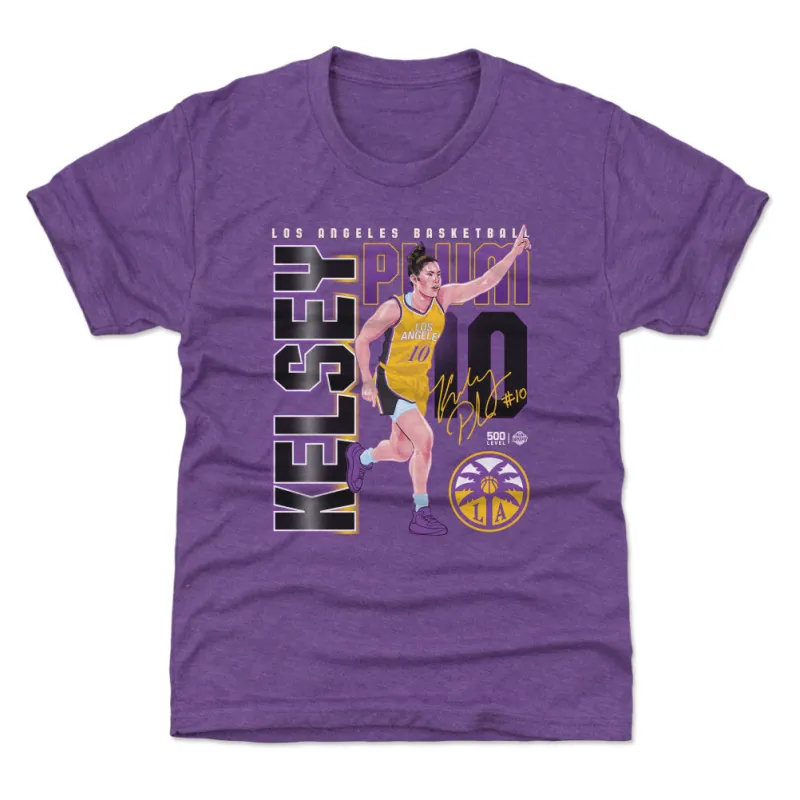 Kelsey Plum Los Angeles Sparks Elite WHT sold by 500 Level