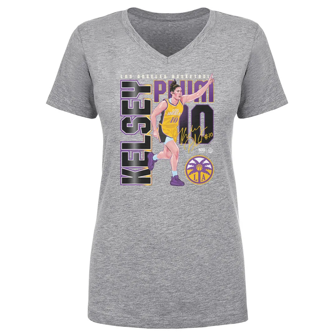 Kelsey Plum Los Angeles Sparks Elite WHT sold by 500 Level
