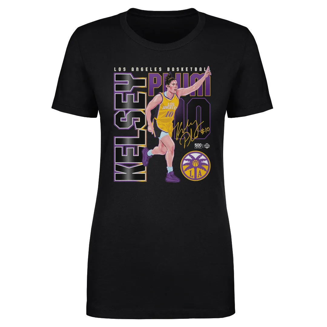 Kelsey Plum Los Angeles Sparks Elite WHT sold by 500 Level