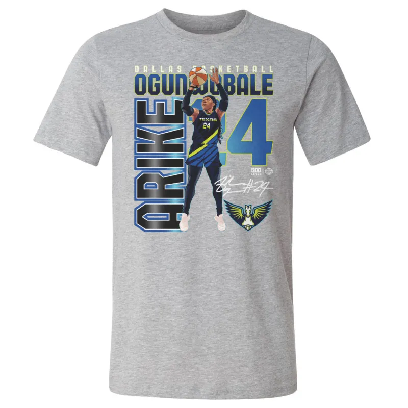 Arike Ogunbowale Dallas Wings Elite WHT sold by 500 Level