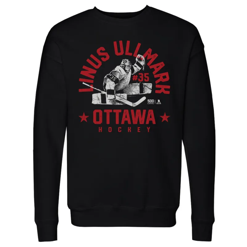 Linus Ullmark Ottawa Retro Arc WHT sold by 500 Level