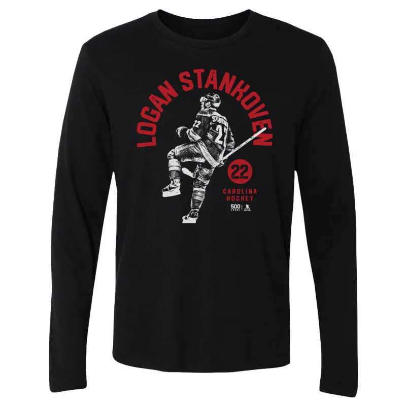 Logan Stankoven Carolina Retro Arc WHT sold by 500 Level
