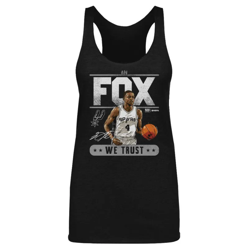 De'Aaron Fox San Antonio Spurs Trust WHT sold by 500 Level