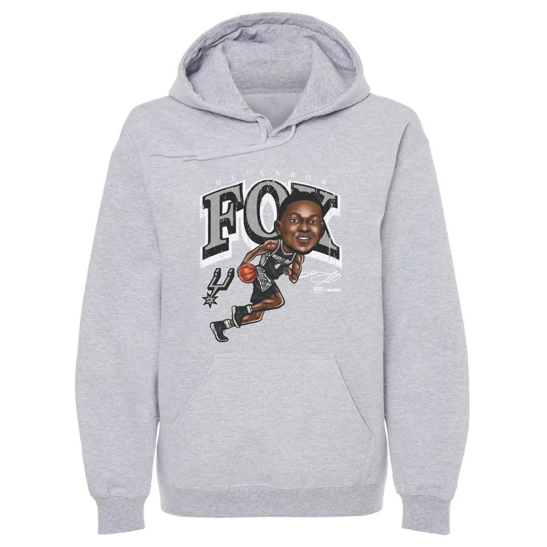 De'Aaron Fox San Antonio Spurs Cartoon WHT sold by 500 Level
