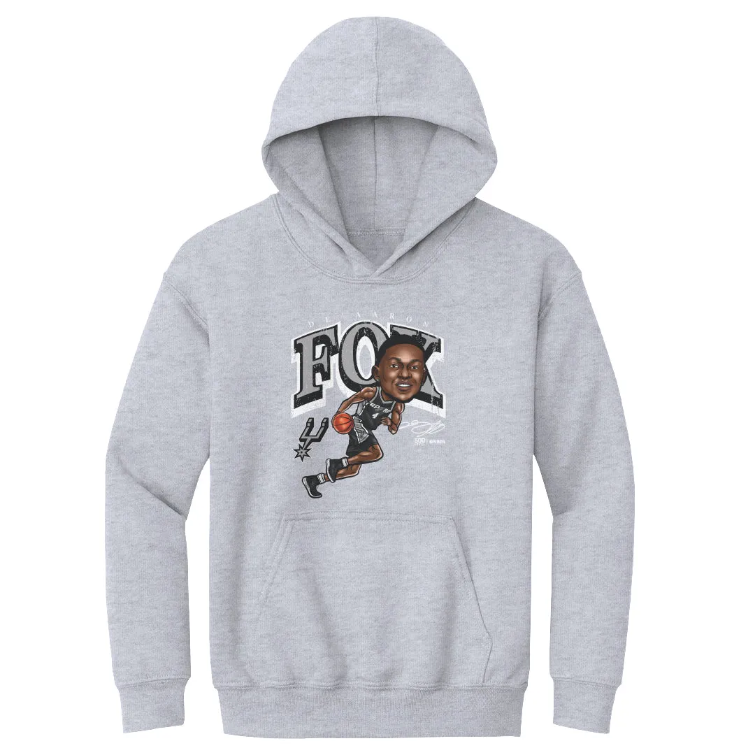 De'Aaron Fox San Antonio Spurs Cartoon WHT sold by 500 Level product image thumbnail 2